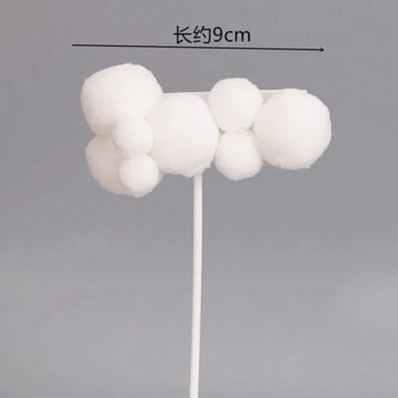 10 шт. Топпер для торта персонализированное облако радуга воздушный шар топперы