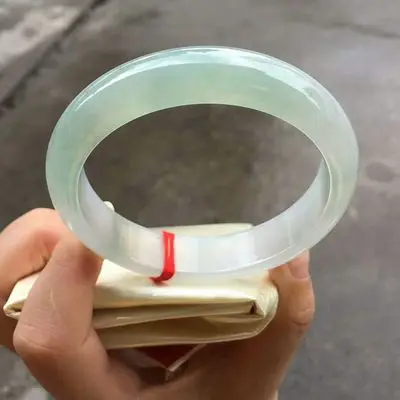 

Браслет Zheru из натурального бирманского нефрита 54-64 мм, Элегантные украшения принцессы, лучший подарок для матери и девушки