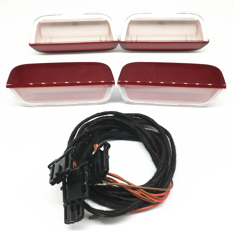 

Автомобильная лампа, освещение для двери, сигнальная лампа, жгут проводов для vw Golf 6 MK6 PASSAT B6 B7 CC Tiguan MK2 Viloran Jetta 5 6 Touran Arteon