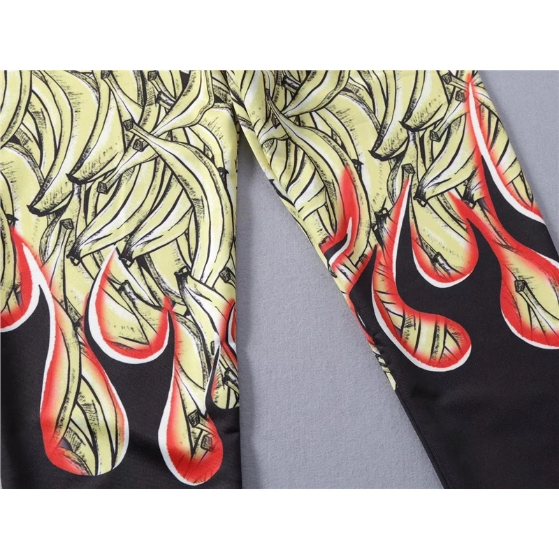 

2020 New style Men Pant Trousers Splicing Printed Overalls Casual Pocket Sport Work drawstring Trouser Pants Men casual Pants