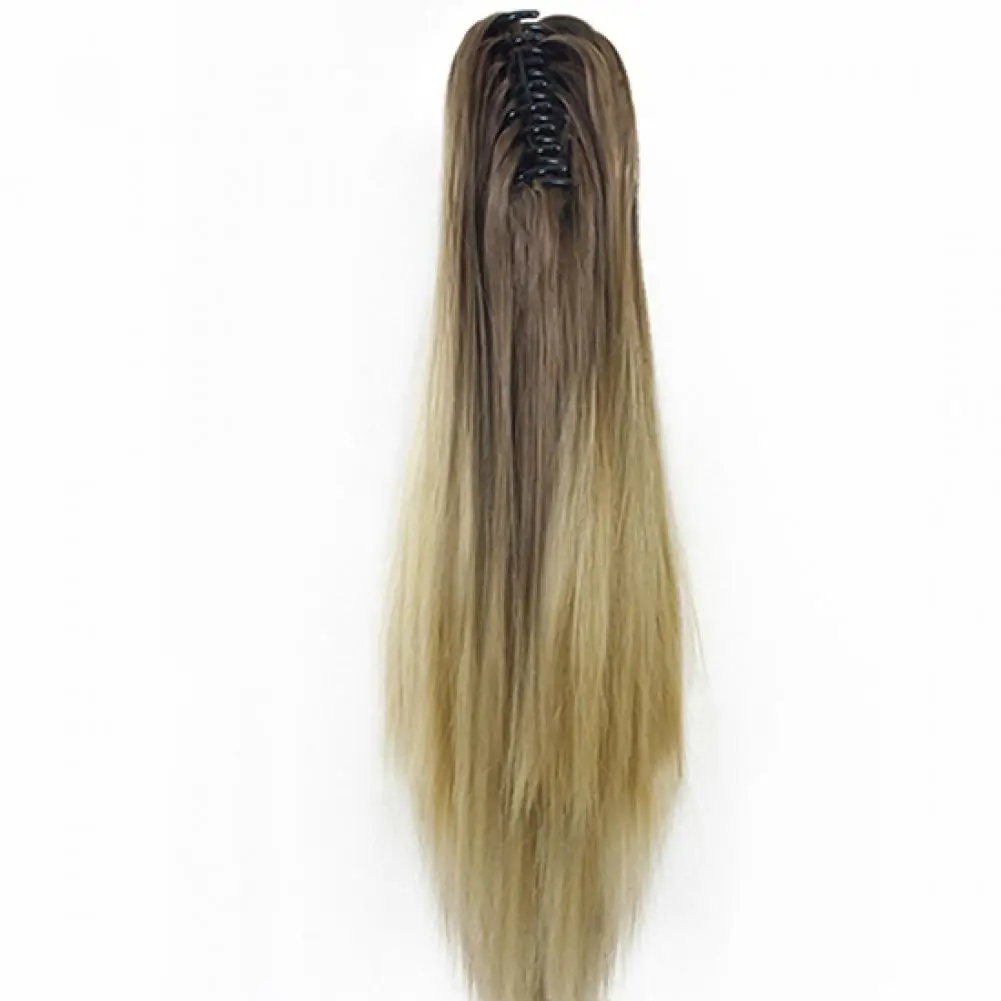 

Women Fashion Claw Clip Long Straight Ponytail Hair Extensions Wig Hairpiece Styling Tools & Accessories