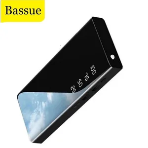 fast charging 30000mah portable charger power bank power bank with 2 1a external battery pack for smart phone free global shipping