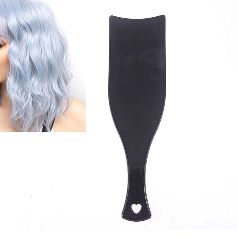 

Black Hairdressing Dyeing Board Hair Dye Color Brush Hairdressing Barber Tool 1pcs Salon Hair Coloring Board Comb