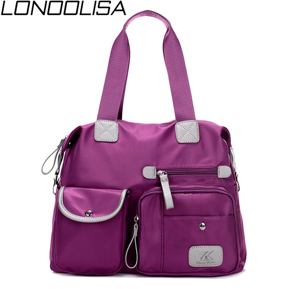 Модная женская сумка высокое качество нейлоновые сумки через плечо для женщин 2019