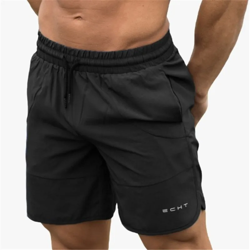 Фото Летние популярные мужские шорты до середины икры для фитнеса бодибилдинга
