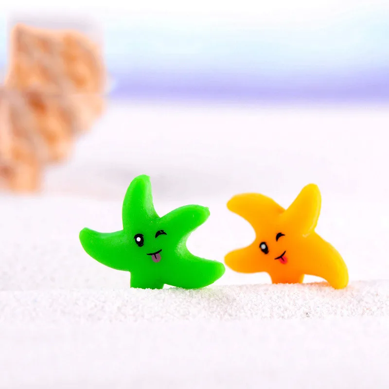 1 шт. милые полимерные аксессуары для украшения торта в виде морских