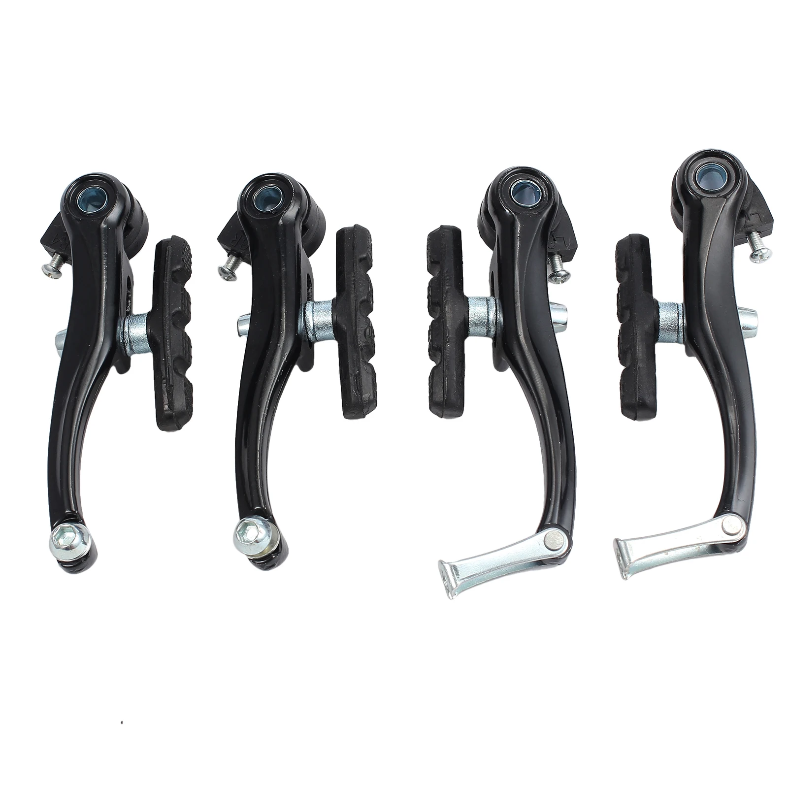 Комплект тормозов и рычагов для горного велосипеда черного/серебристого цвета |