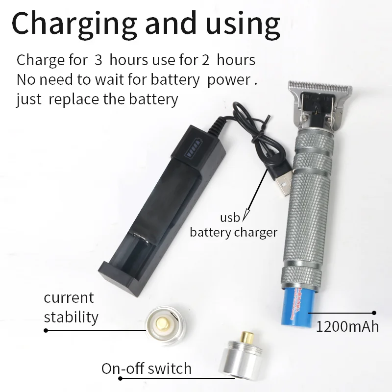 Kemei электрическая машинка для стрижки волос масляная голова гравировка