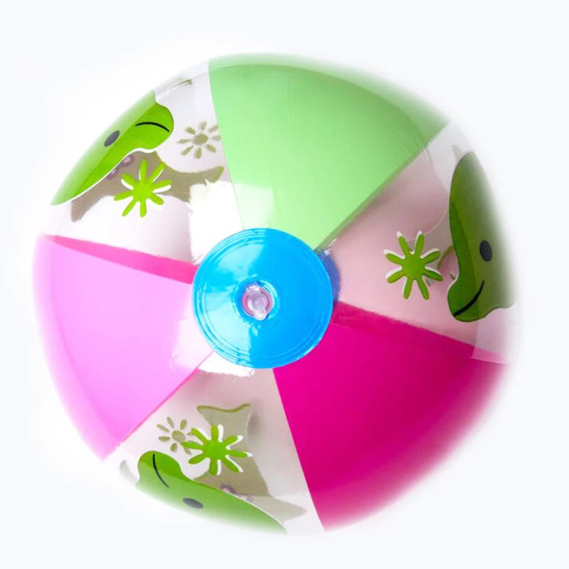 1 шт. красочные надувные игры водный песок Плавательный пляжный мяч Детская