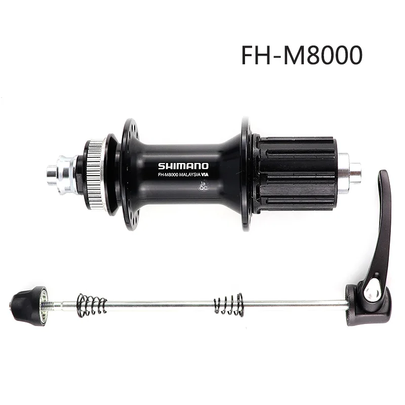 SHIMANO Deore XT M8000 передняя, Задняя Ступица FH M8000 HB M8000 Центральный замок QR 10x135 мм 32 Отверстия MTB велосипед быстросъемный - Color: FH-M8000