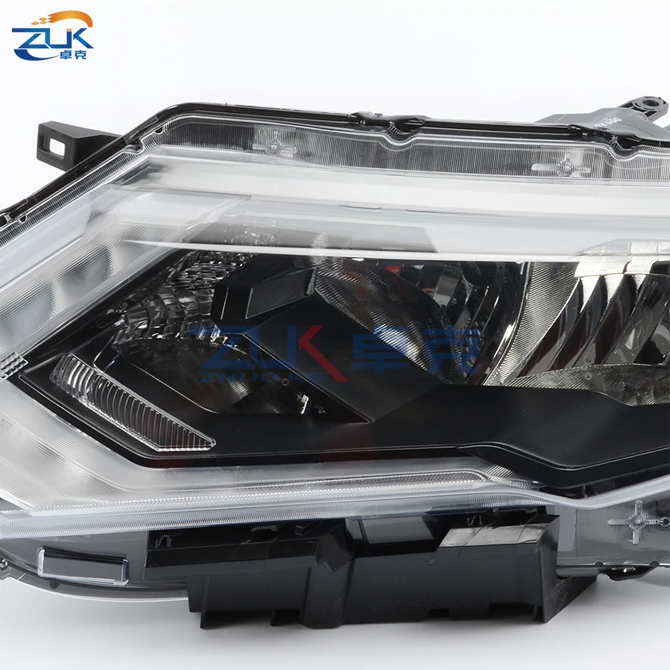 

ZUK 2PCS Front Halogen Headlight Headlamp For NISSAN X-TRAIL ROGUE T32 2017 2018 2019 Head Light With LED Daytime Running Lamp