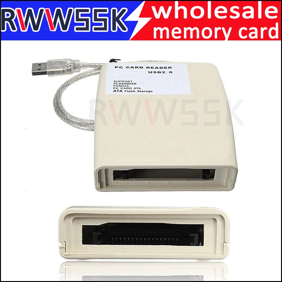 PCMCIA USB до 68 pin ATA флэш диск устройство чтения карт памяти адаптер конвертер LXT для