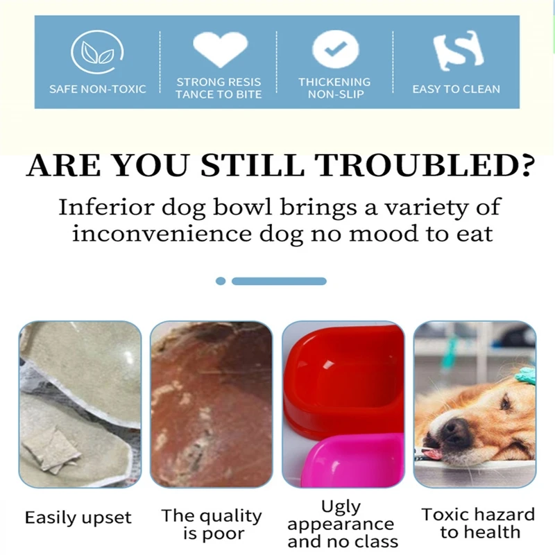Домашние питомцы собака фидер чаша медленной еды Раздувание остановить Еда