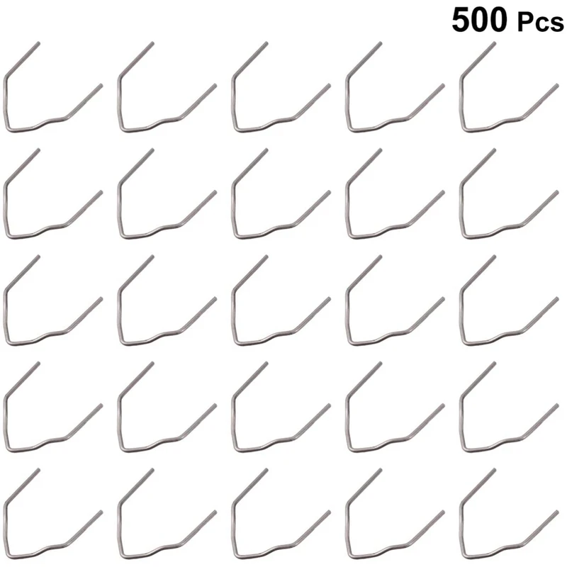 

Hot Staple Repair Machine Plastic Welding Hot Stapler Car Auto Bumper Repair Pre Cut for All Cars Right Angle 500Pcs