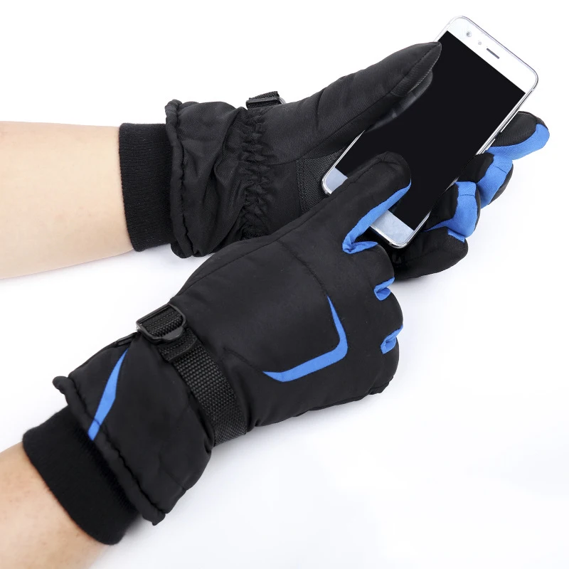 Ветрозащитные водонепроницаемые перчатки унисекс для катания на лыжах и