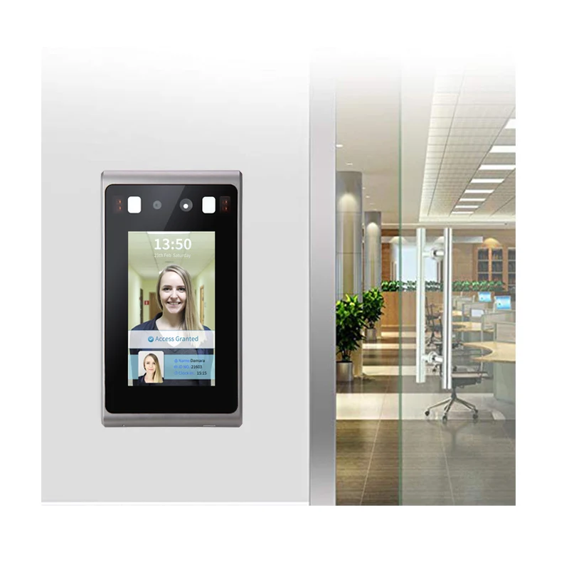 

Wiegand protocol WIFI 4.3 inch face detection attendance biometric machine