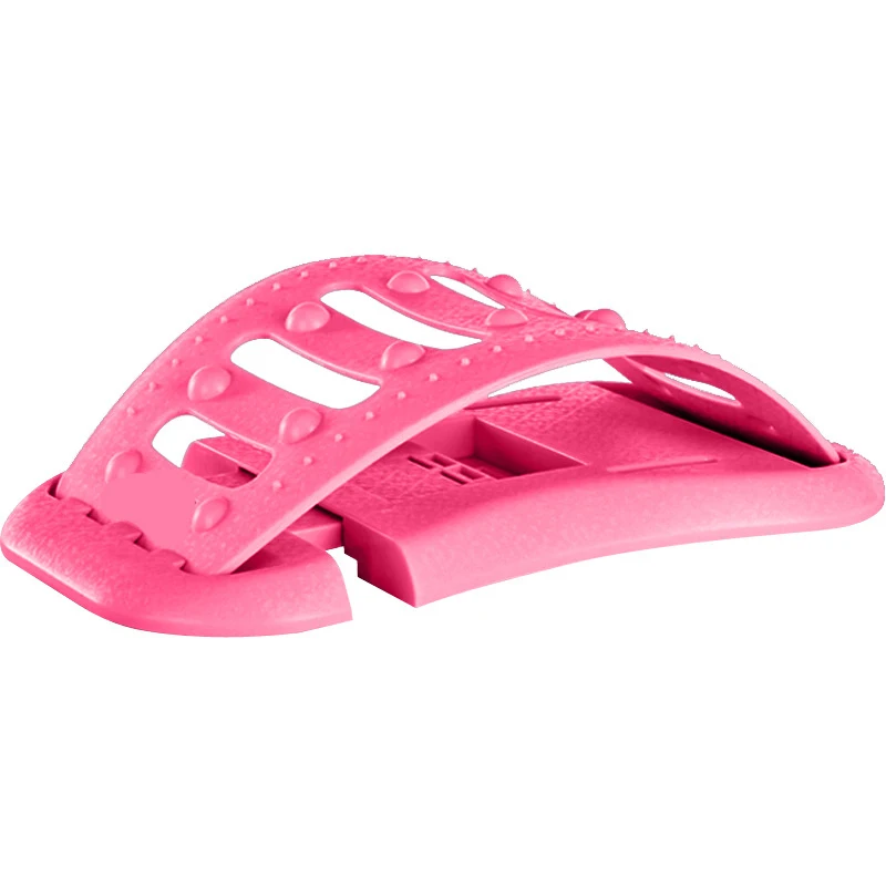 Neck Waist Pain Lumbar Spine Strain Back Stretcher Massager Relief Support Corrector Massage Relaxation Fitness Equipment | Красота и