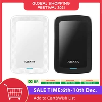 adata hv300 2 5 inch black hdd white 2tb high speed external hard drive disk for desktop laptop pc 100 original