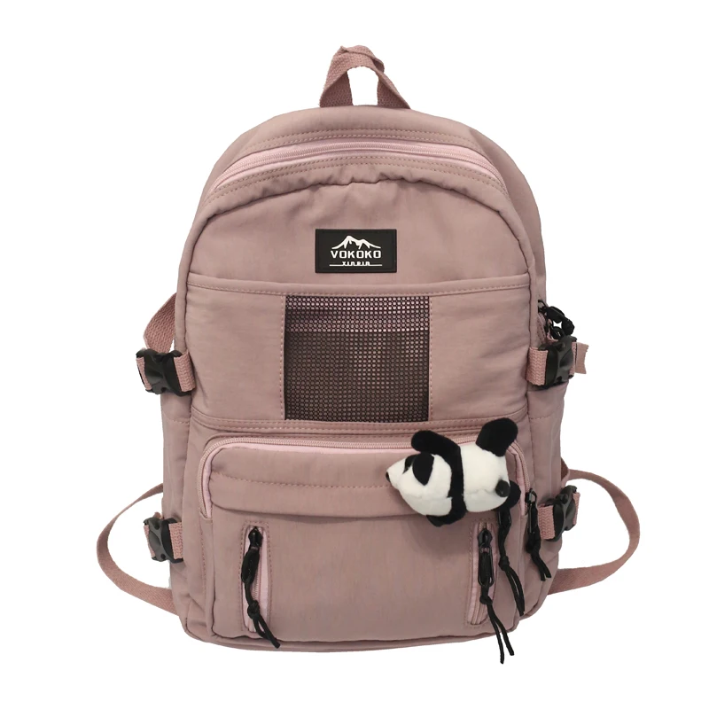 

Tide Brand Women Backpacks Female Large Capacity Tooling Ins Schoolbag for Girls Korean Harajuku High School Student Backpack