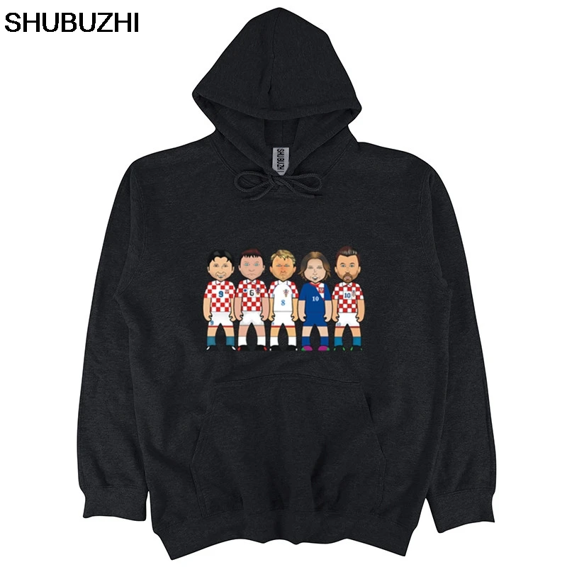 Мужская толстовка с надписью хорватские легенды капюшоном лука модрик зономир