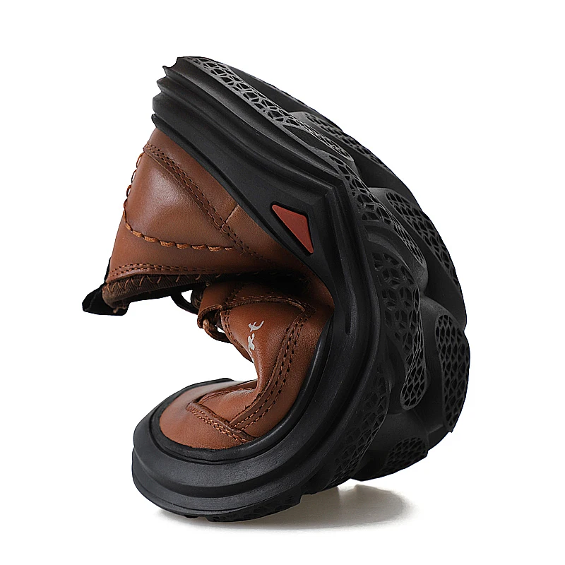 

Casual shoes men fashion genuine leather male shoes outdoor comfortable lace-up flats men sneakers zapatos de hombre big size 48
