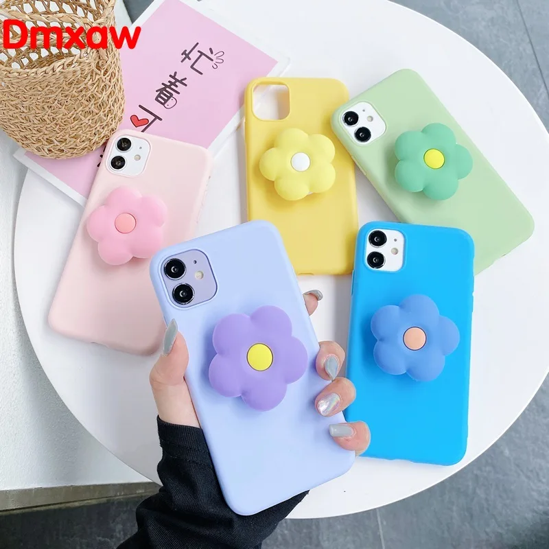 Мягкий чехол с цветами для Huawei P40 Pro Lite Nova 7i 7 6 SE Honor 30 30s 9A 9C Y5P Y6P Y7P Y8P