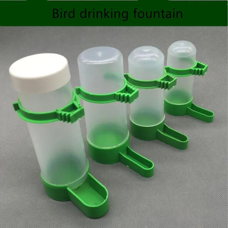 Поилка для воды птиц с зажимом домашних животных товары диспенсер бутылок чаши