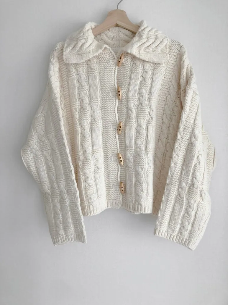 

Cardigan Women Autumn Winter Knitted Sweater Casual Womens Sweaters Coat Button Hooded womens sweaters 2019 winter Casual