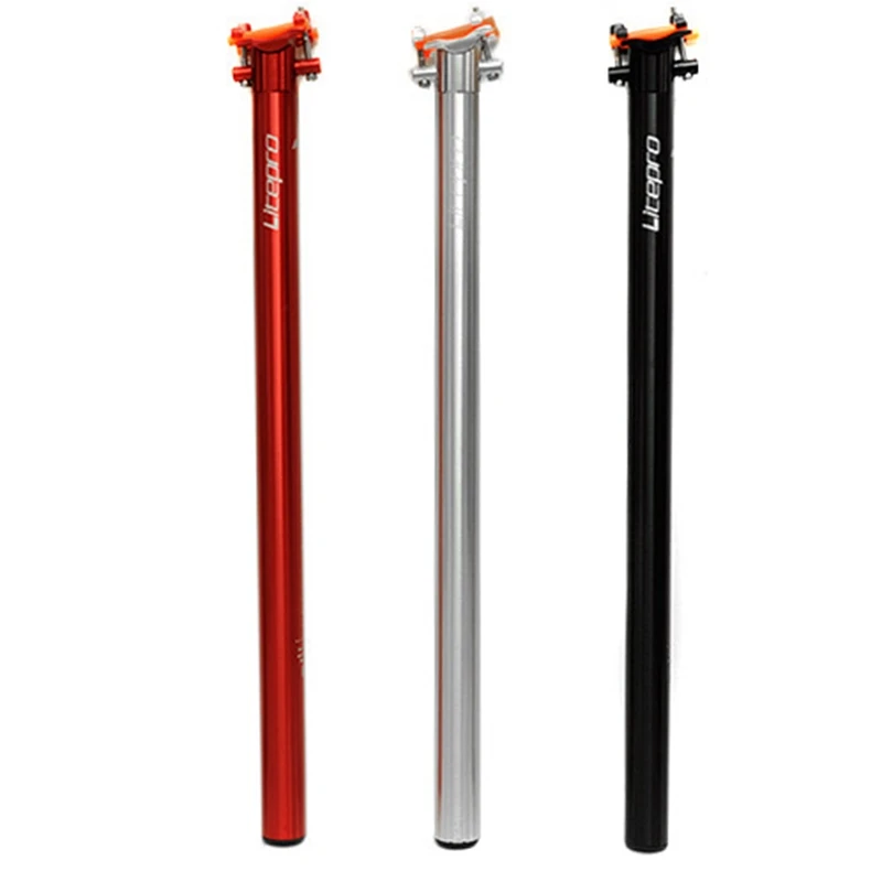 Litepro складной велосипедный Подседельный штырь ультра светильник алюминиевый