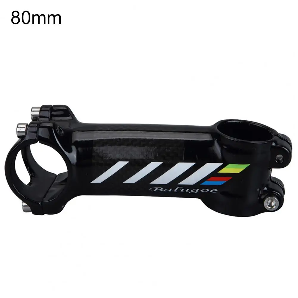 

1 pc 60-120 mm bicycle stem BALUGOE aluminum alloy carbon fiber high-strength solid wear-resistant stem bicycle modification