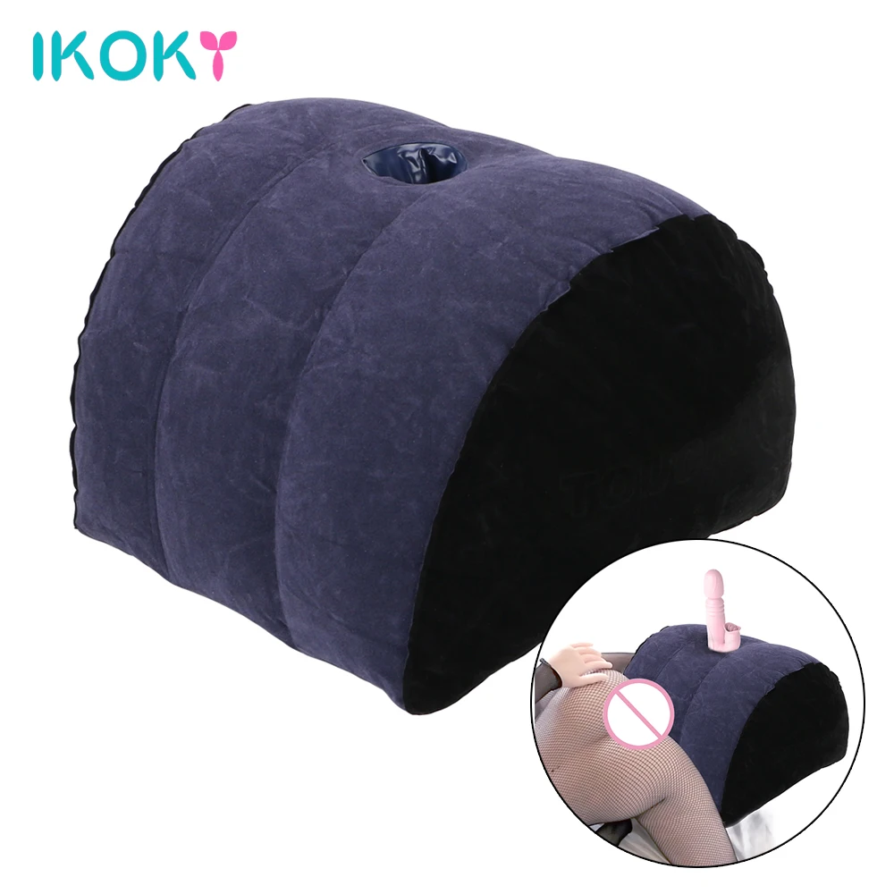 Флокирование надувная секс мебельная Подушка интимные игрушки для женщин пары