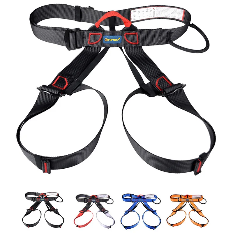 

Ремни для альпинизма на открытом воздухе, защитные ремни для скалолазания, регулируемые аксессуары высокого качества