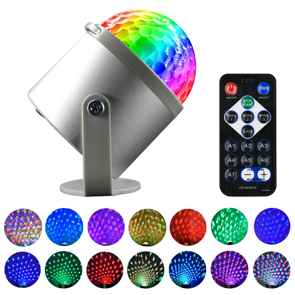 

2 In 1 Remote Control Christmas Lights Water Ripples Magic Ball Laser Projector Stage Effect For Home DJ Disco Party Bar Lamp
