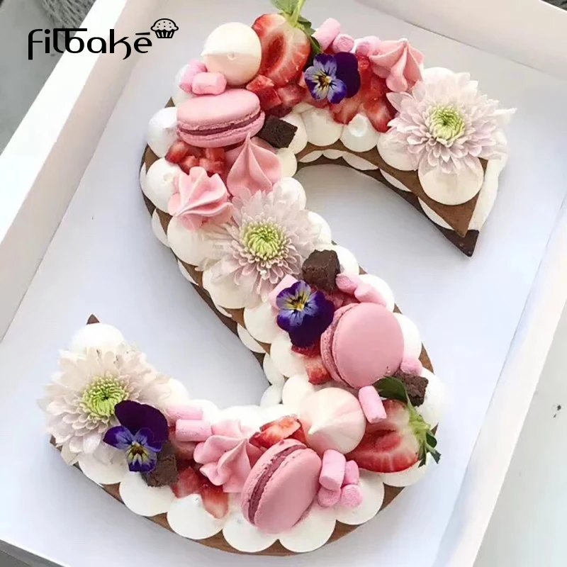 Алфавит для торта 1 шт. формы украшения тортов инструменты на день рождения