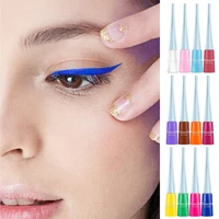 14 different color matte liquid eyeliner quick dry waterproof eye liners for women parties makeup shows live performances