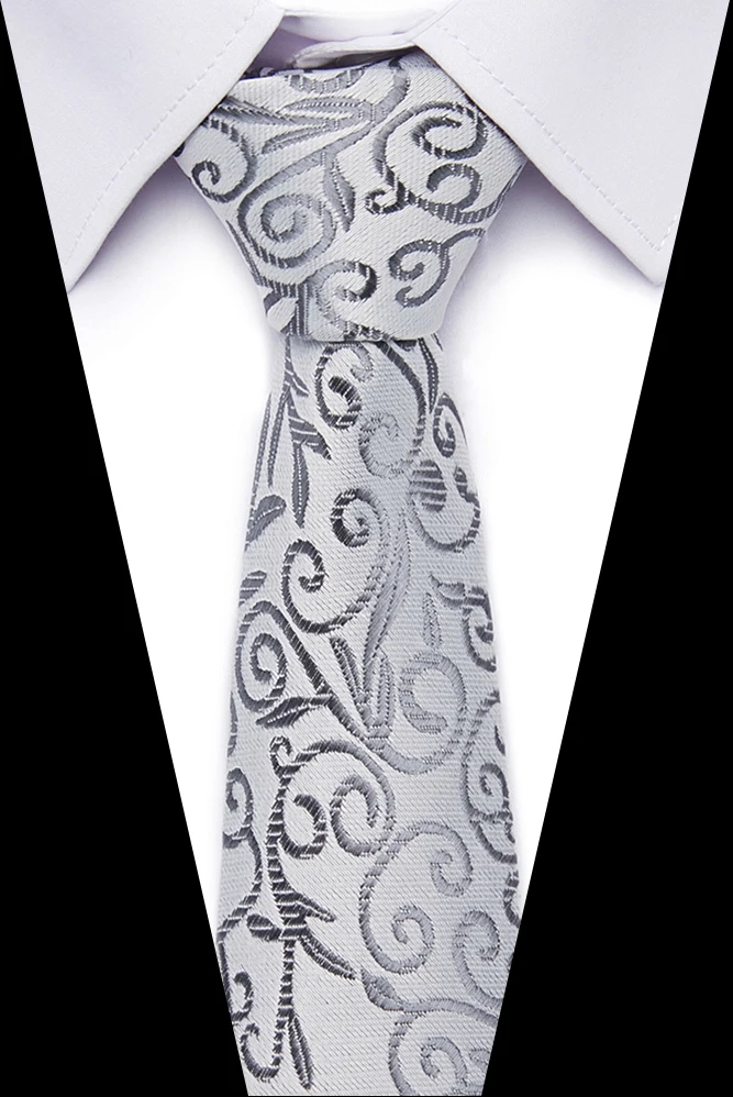 Галстук Модный Шелковый цветочный галстук классический цветной строченный