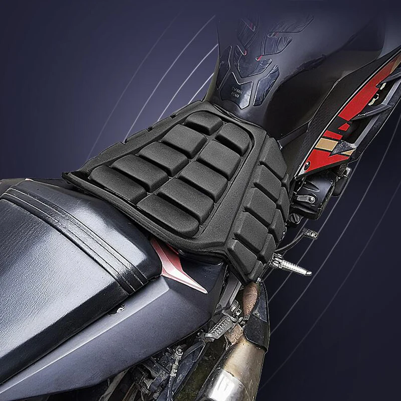 Вау подушка на сиденье мотоцикла внедорожник мягкий коврик 3D амортизирующий для