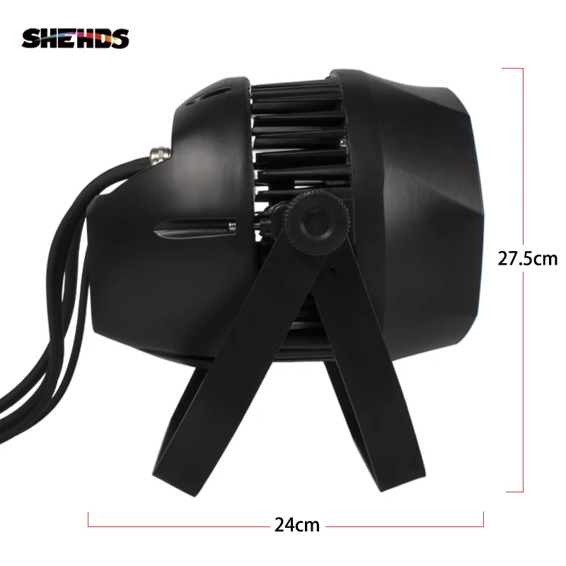 2/4/6 шт. светодиодный Водонепроницаемый 200W Теплый + холодный белый COB LED Par