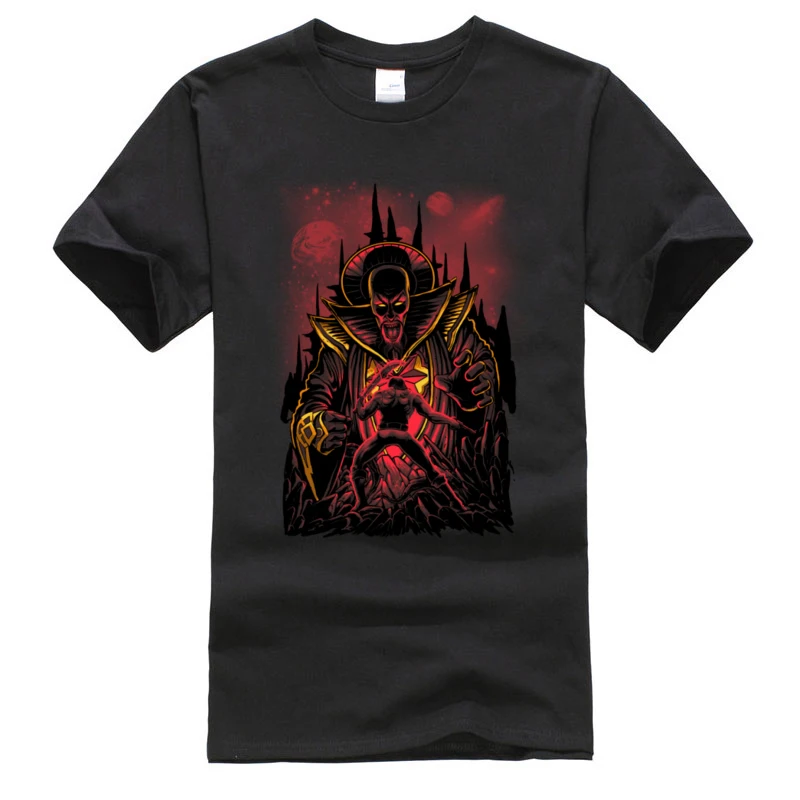 Personalized Science Fiction Demon Slayer Tshirt Howls Moving Castle Final Fantasy Hell Skull Demon Funny Design T Shirt Men