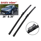 Щетки стеклоочистителя Erick's LHD и RHD для Peugeot RCZ 2009-2016, лобовое стекло, переднее стекло, 26 + 26 дюймов