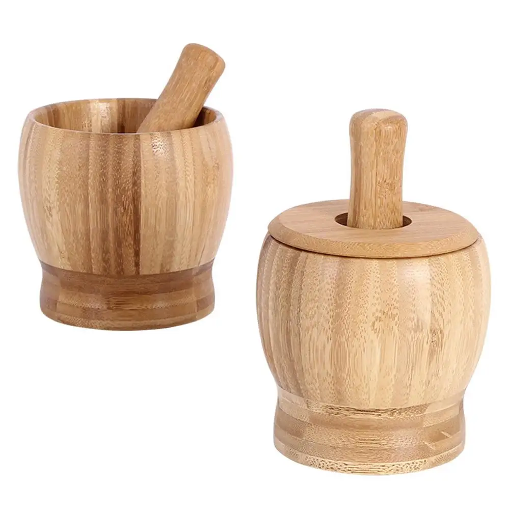 Деревянная мельница для перца и специй измельчитель пресс чеснока настенный