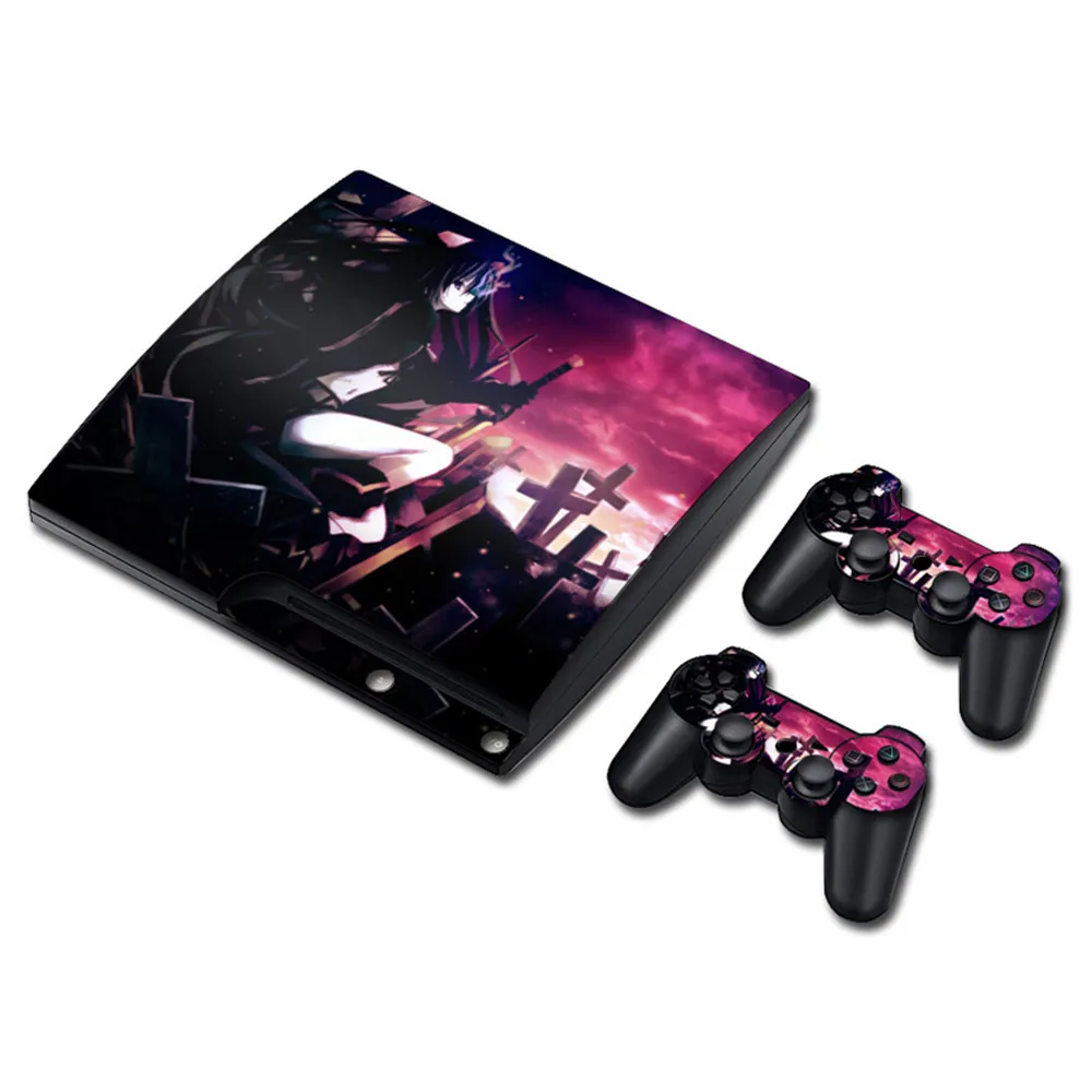 Виниловая Защитная Наклейка для PS3 Slim и 2 контроллера|protector sticker|ps3 slim ps3protector ps3 |