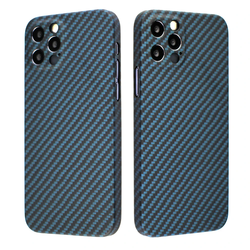 

Чехол из настоящего углеродного волокна для iPhone 12 Pro 12Mini, Ультратонкий чехол для iPhone 12 Pro Max с защитой камеры
