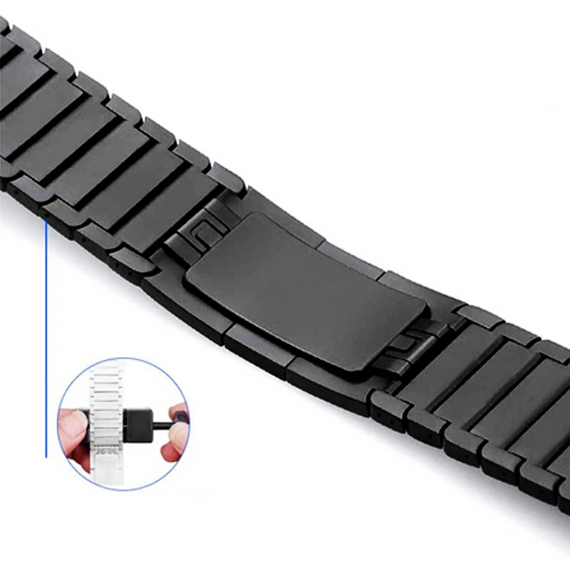 Ссылка браслет для apple watch 4 5 Группа 44 мм 40 мм apple watch 3 2 ремешок 42 мм, 38 мм, для iwatch, версия 5/4/3/2/1 браслет для наручных часов из нержавеющей стали GEN.6
