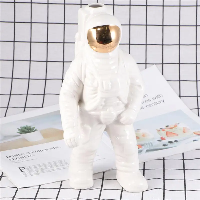 Нежный астронавт суккулентный горшок для растений креативная мини ваза