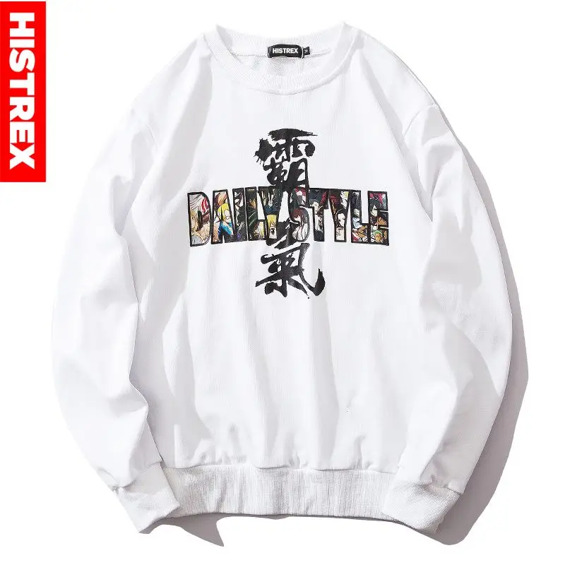 Японский мультфильм Хип-Хоп Мужская толстовка женская одежда 2022 новая брендовая