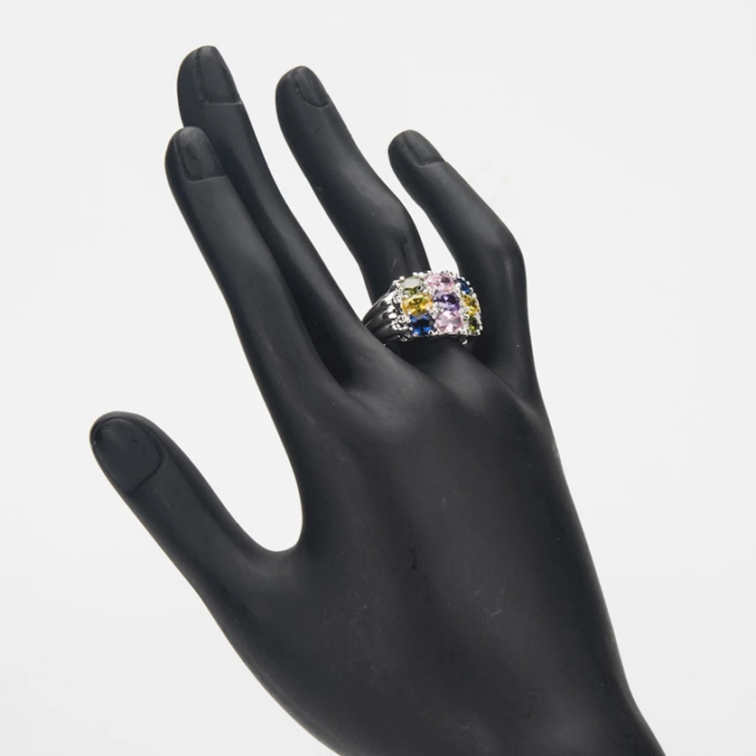 Винтажные модные обручальные кольца flenz Esme для благородных женщин розовый