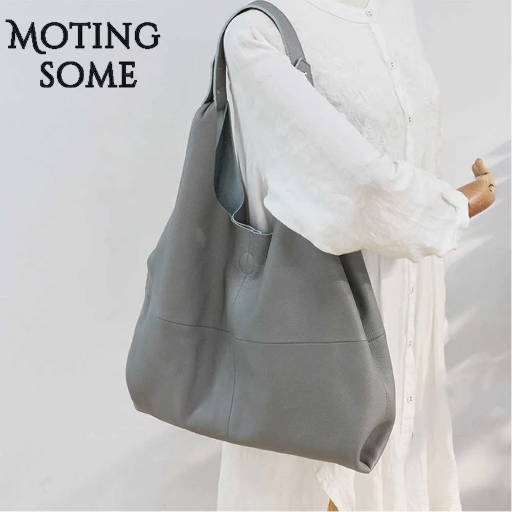 Cowhide Genuine Leather Women Tote Bag Casual Large Shopping Female Luxury Natural Shoulder 2020 Trend New |