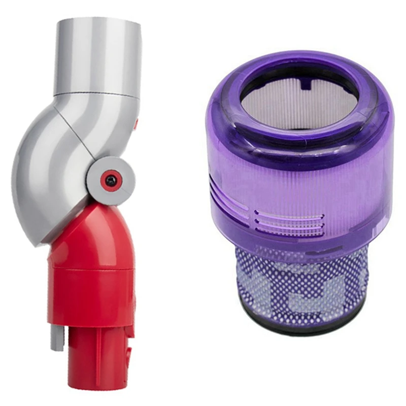 Нижний адаптер и блокировка запуска с блоком фильтра, запасная часть для беспроводного пылесоса Dyson V7 V8 V10 V11 Sv14