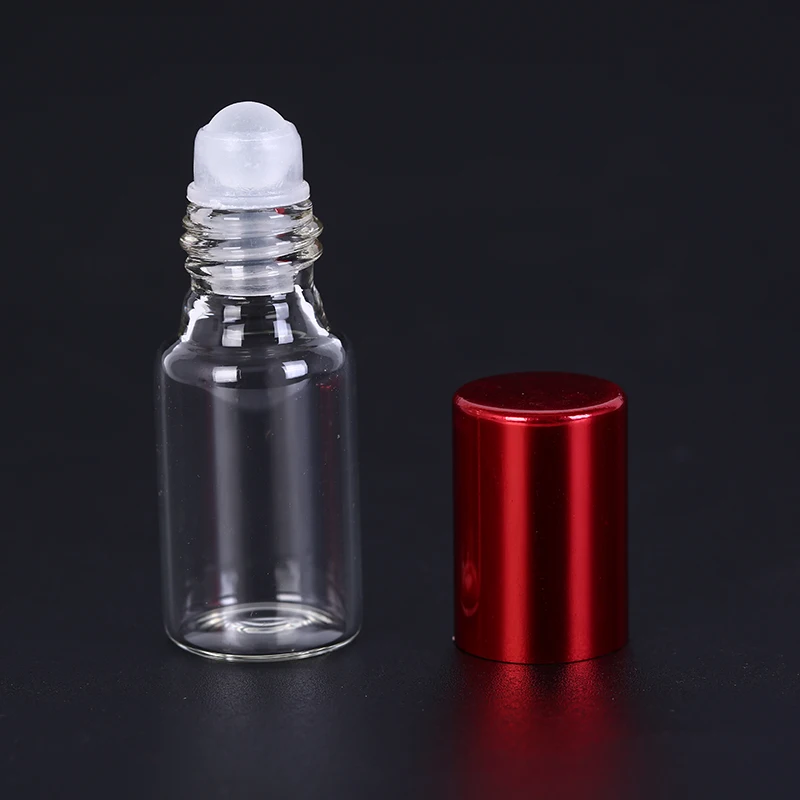 1 шт. 5 мл парфюмерия Бальзамы для губ ролл на бутылках прозрачное стекло эфирное